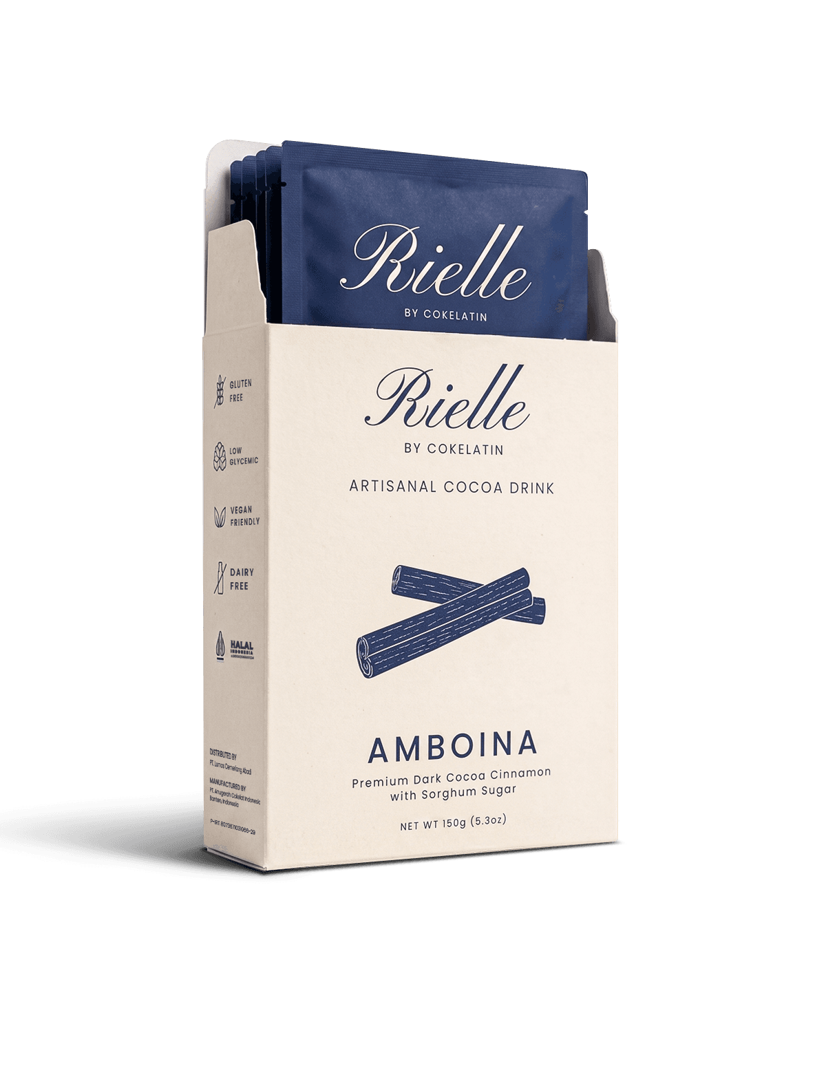 Amboina — Dark Cocoa Cinnamon, Indonesian cocoa packaging — view 3 of 5